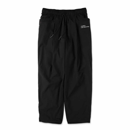S.F.C (STRIPES FOR CREATIVE) WIDE TAPERED EASY PANTS (NYLON)