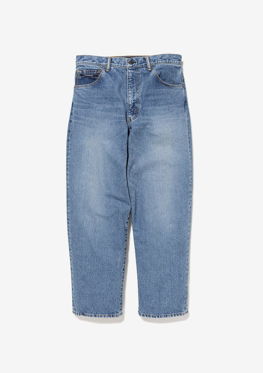 DESCENDANT 1995 DENIM TROUSERS BAGGY HARD WASH