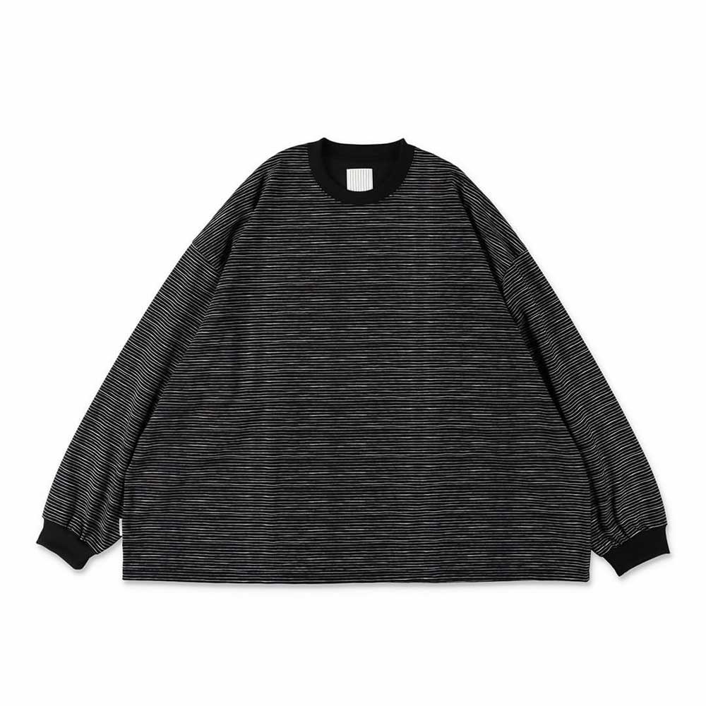 S.F.C (STRIPES FOR CREATIVE) SUPER BIG LS TEE (SIDE STRIPE TECH)