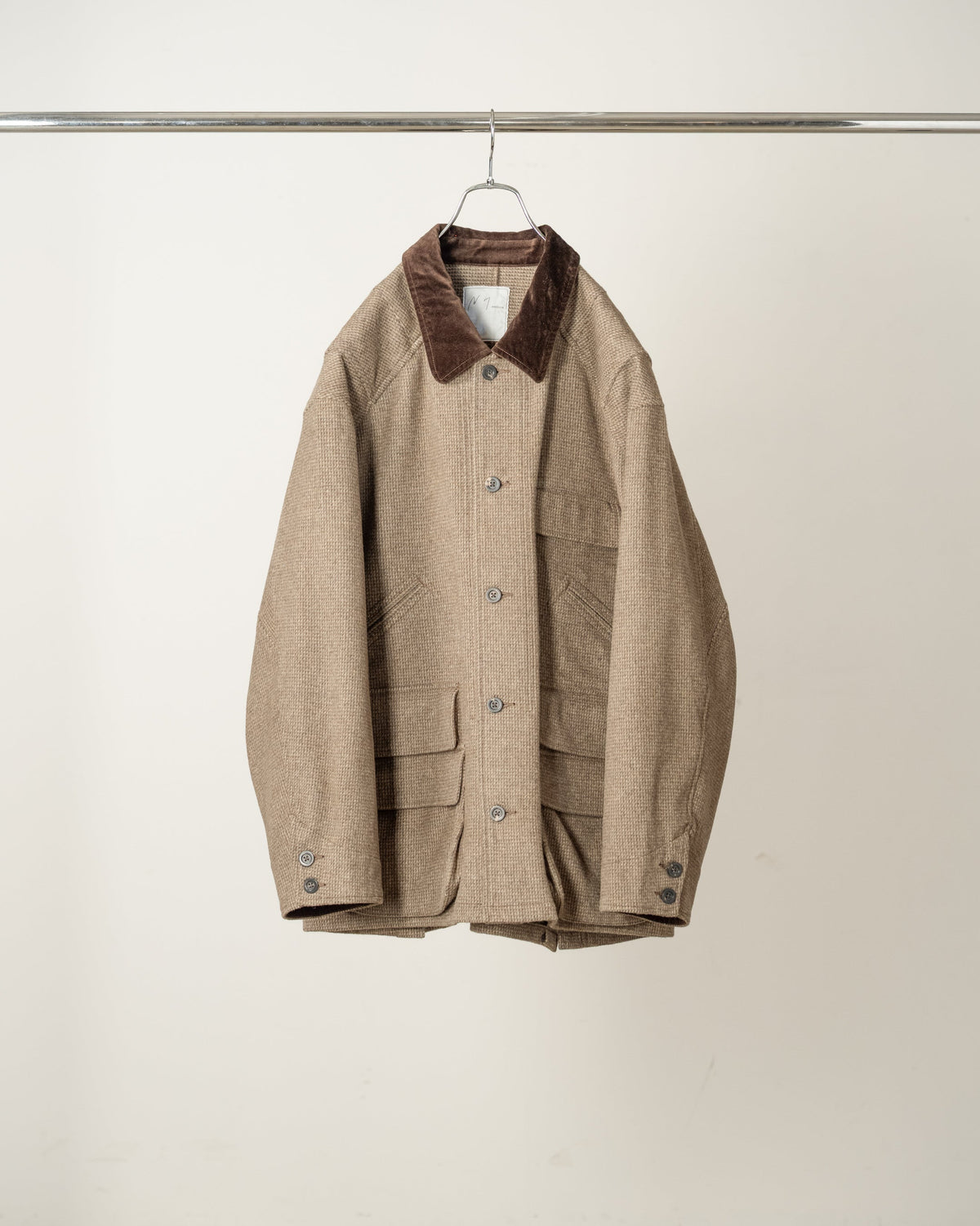 ANCELLM WOOL BLANKET HUNTING JACKET