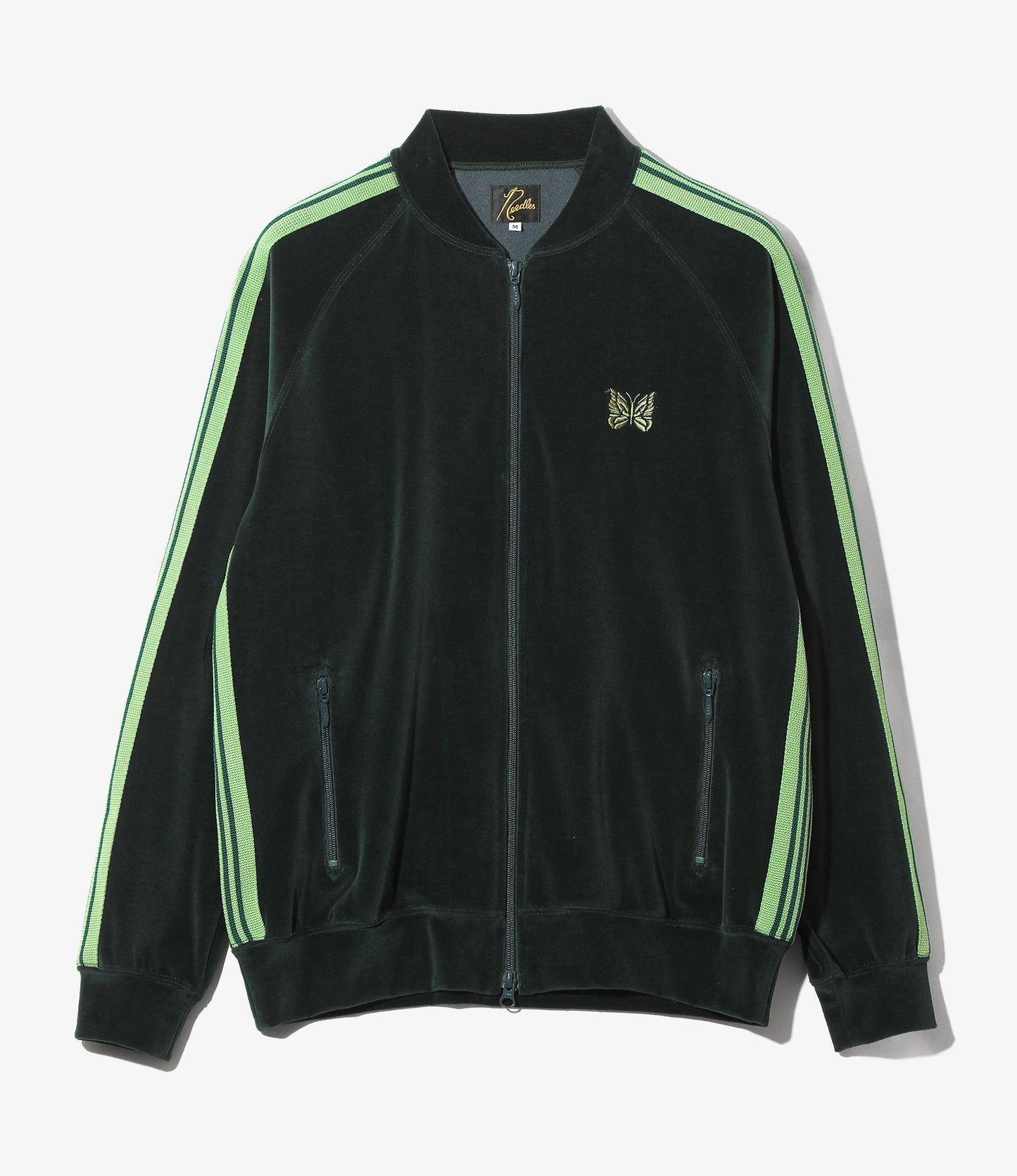 Needles Rib Collar Track Jacket - C/PE Velour