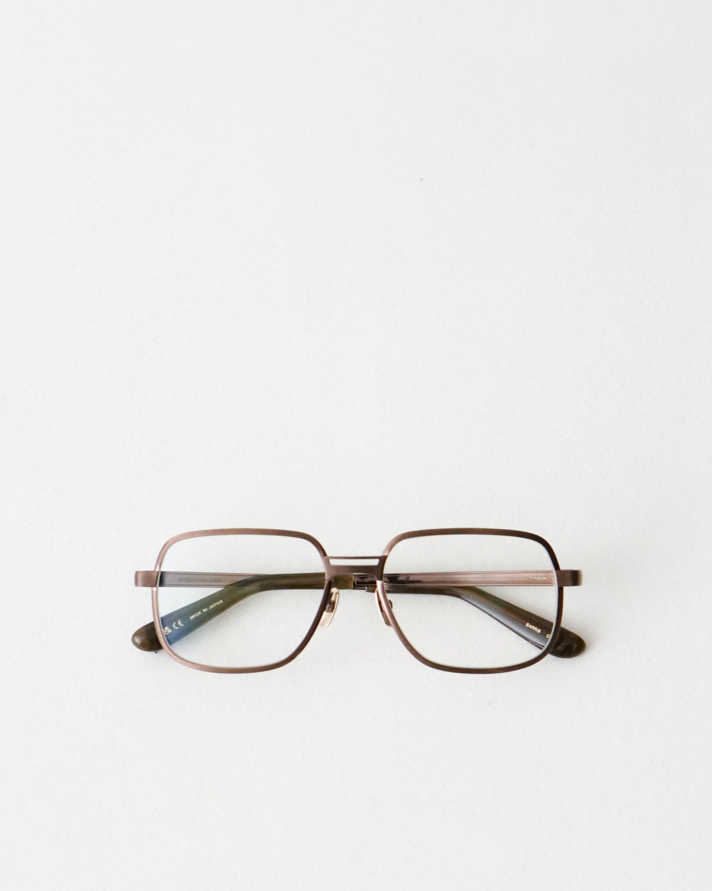 YELLOWS PLUS BARRIS EYEGLASS FRAME Dark Cooper