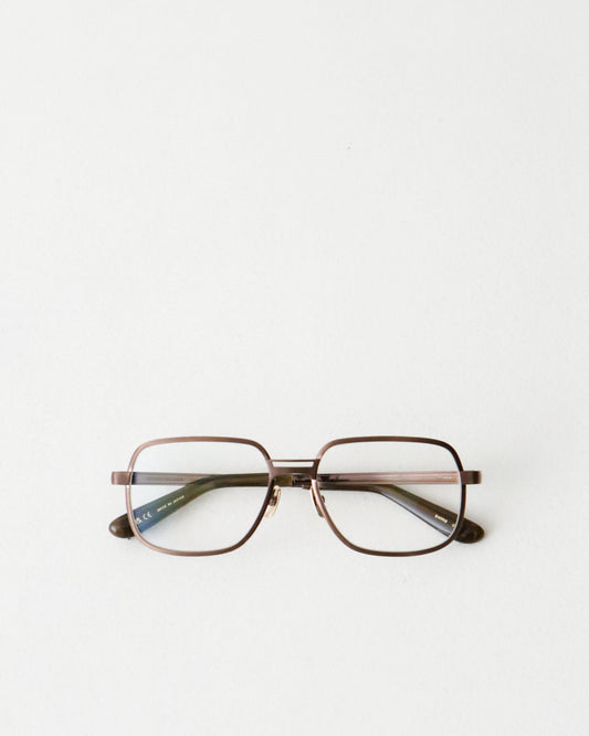 YELLOWS PLUS BARRIS EYEGLASS FRAME Dark Cooper