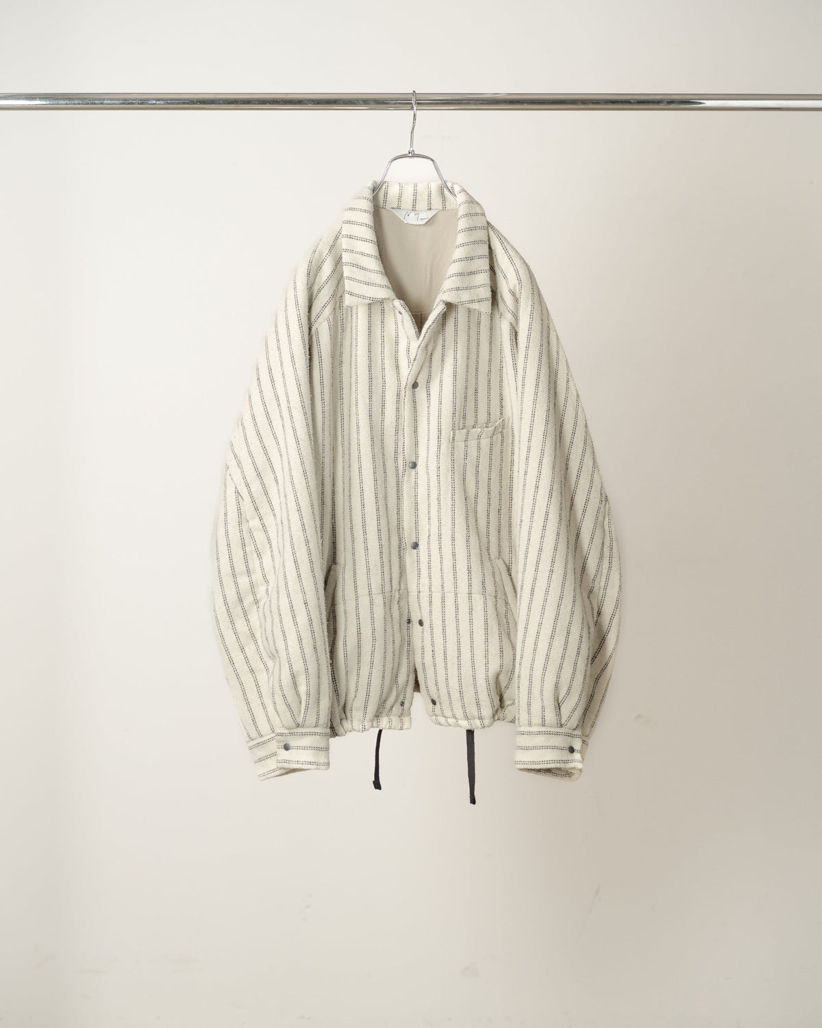 ANCELLM STRIPE PADDED SHIRT