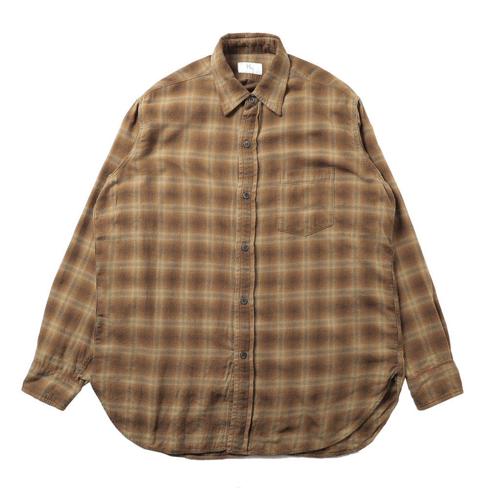 HERILL Check Work Shirt
