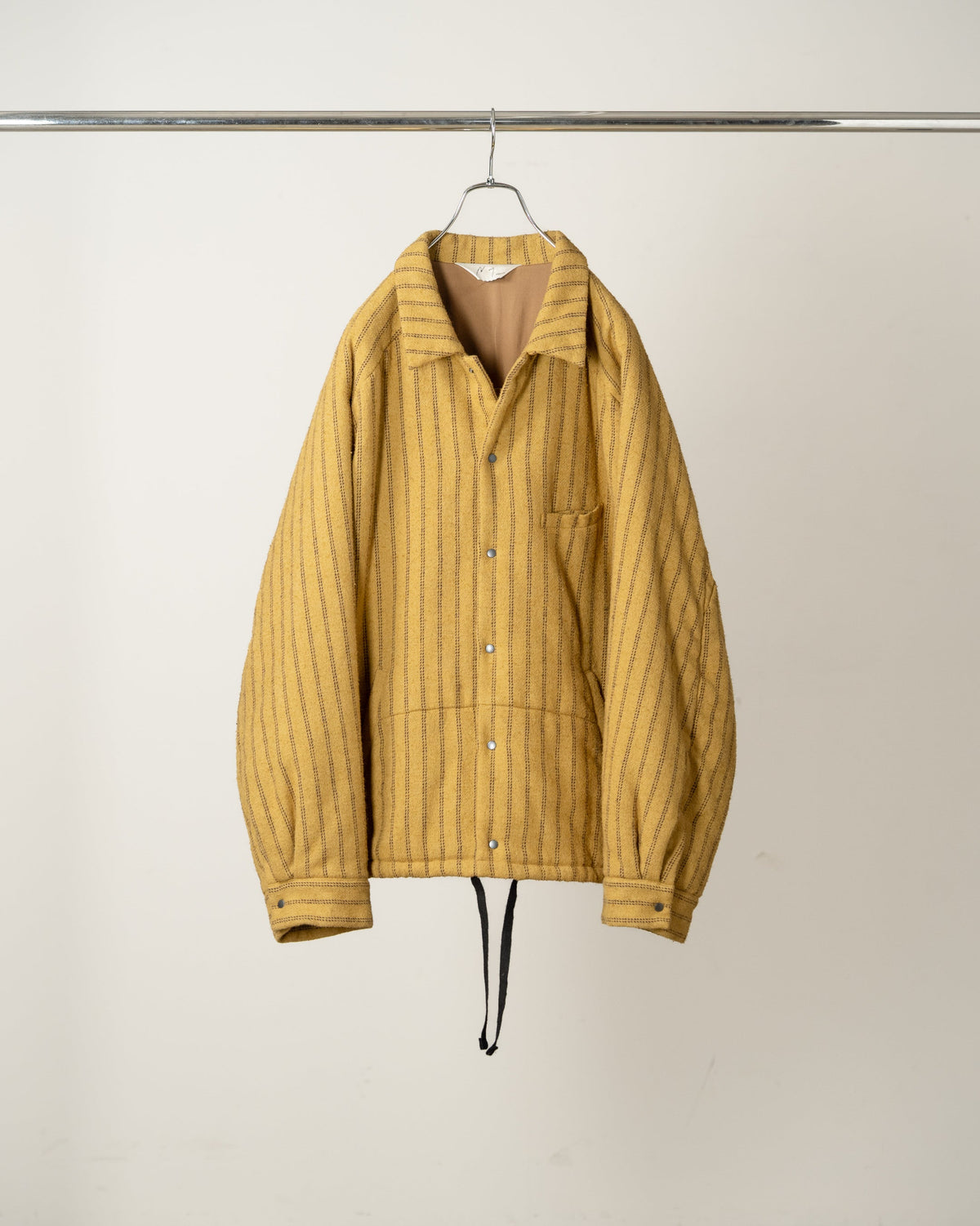 ANCELLM STRIPE PADDED SHIRT