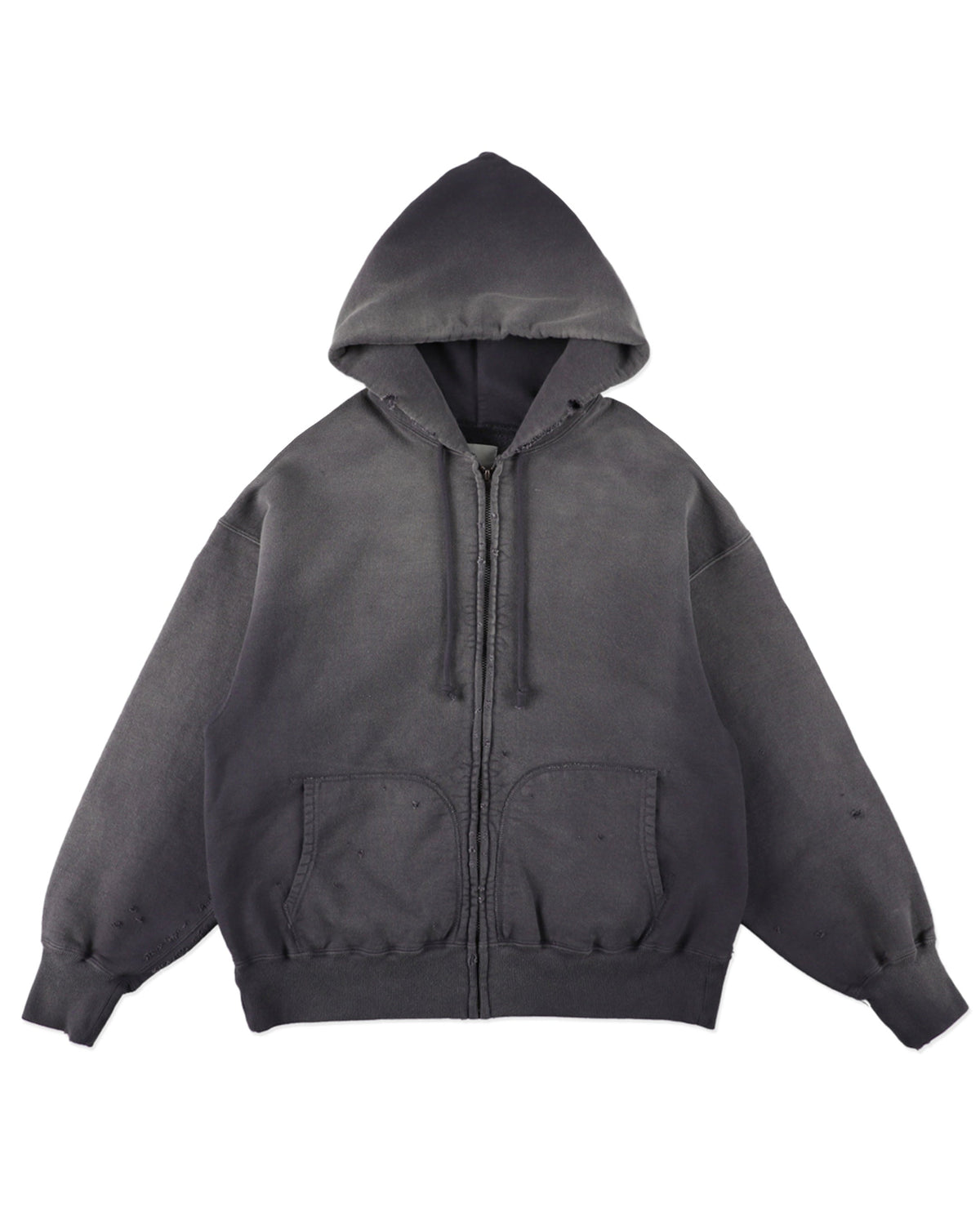BOW WOW WEATHERED ZIP HOODIE