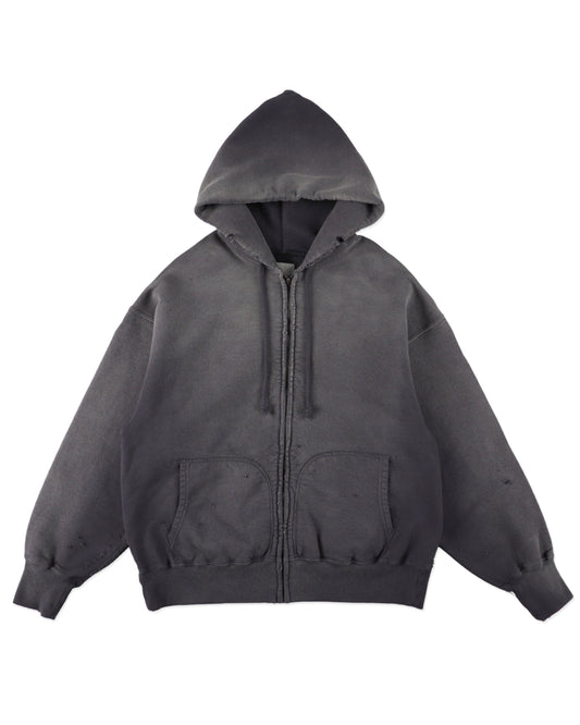 BOW WOW WEATHERED ZIP HOODIE