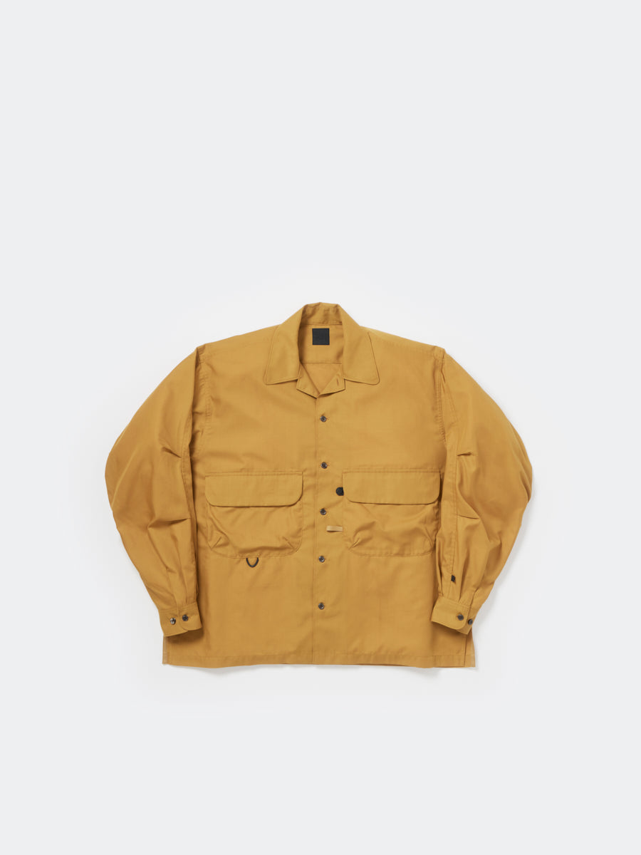 DAIWA PIER39 TECH SPORTS OPEN COLLAR SHIRT L/S SOLID
