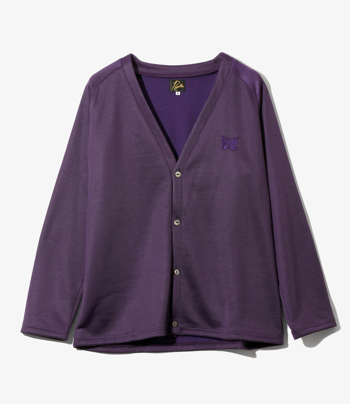 Needles V Neck Cardigan - Bright Jersey