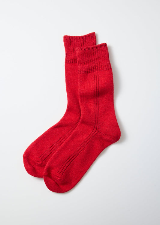 RoToTo VERTICAL LINE COTTON WOOL SOCKS