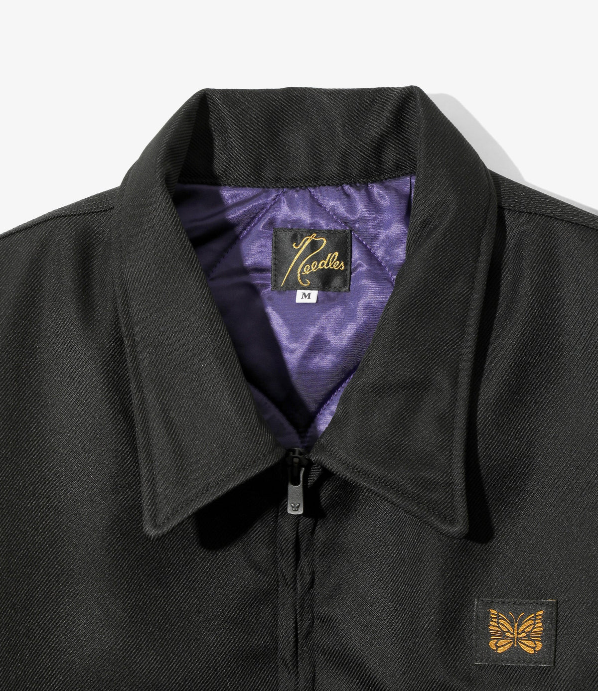 Needles Railroad Zip Jacket - Melange Double Cloth