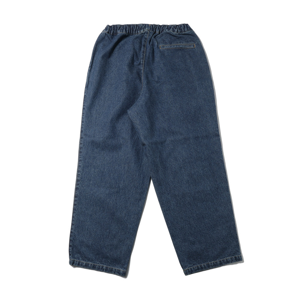 S.F.C (STRIPES FOR CREATIVE) TWO TUCK WIDE PANTS (DENIM)