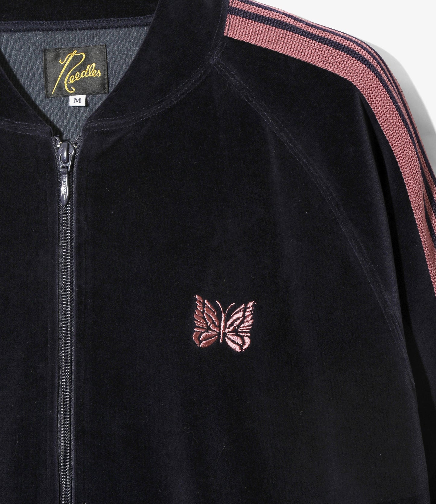 Needles Rib Collar Track Jacket - C/PE Velour