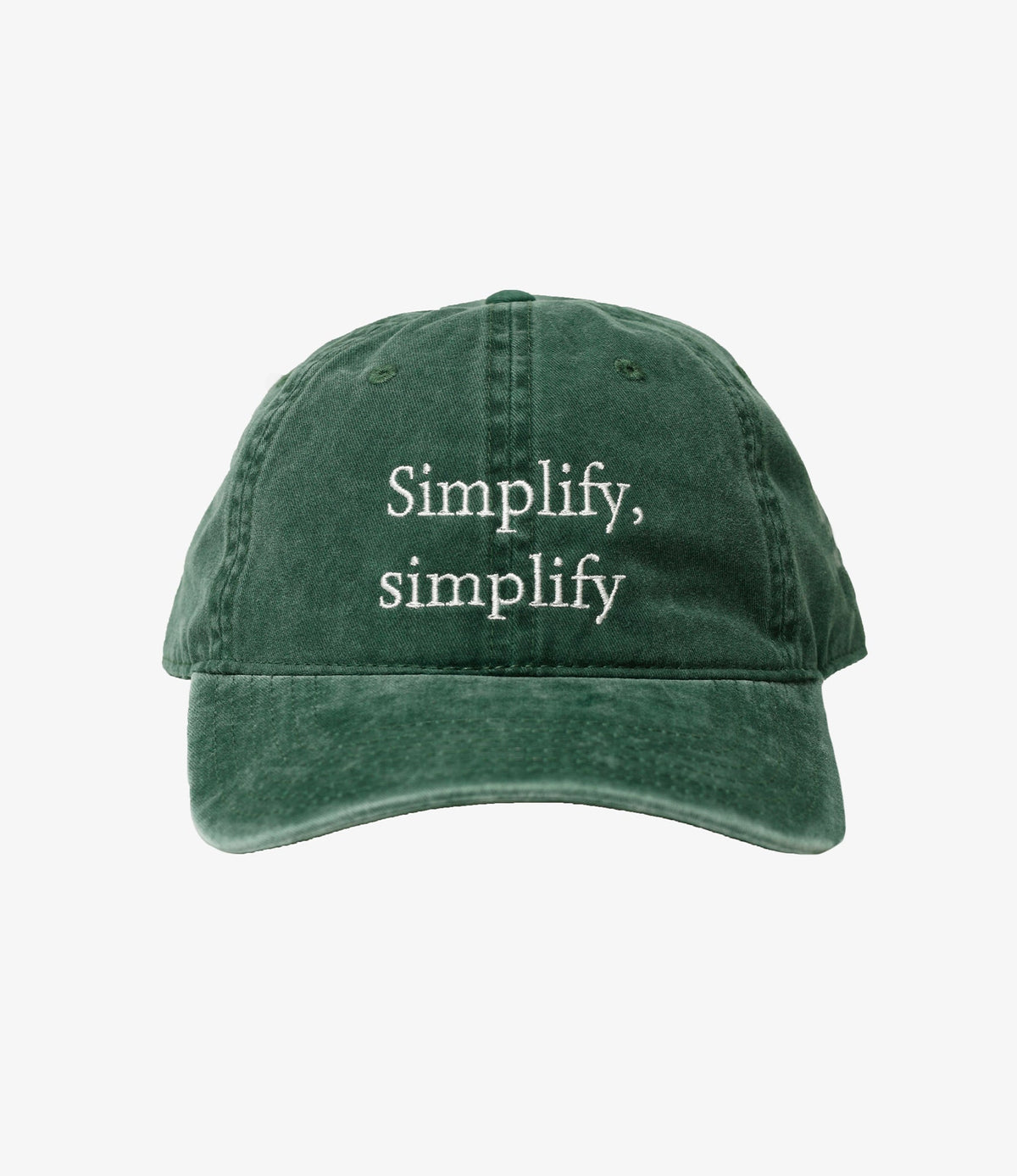 South2 West8 Strap Back Cap - Simplify, Simplify