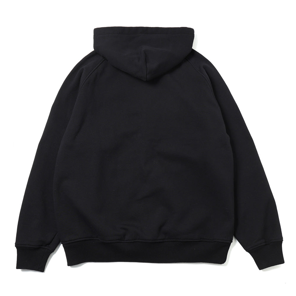 COMOLI Cotton Fleece Zip-up Hoodie