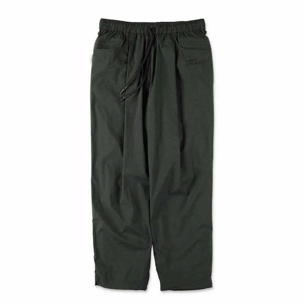 S.F.C (STRIPES FOR CREATIVE) WIDE TAPERED EASY PANTS (NYLON)