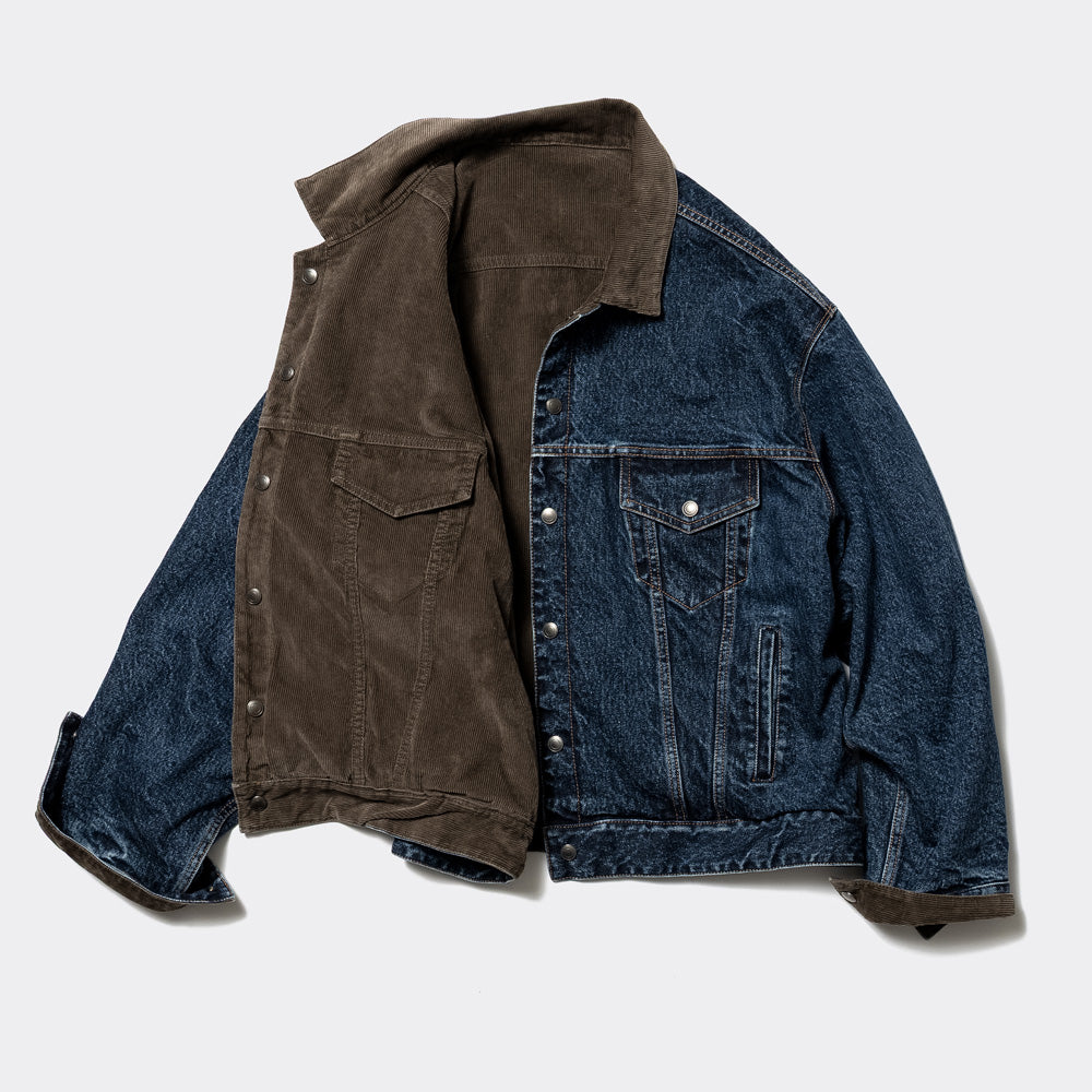 Unlikely Reversible Trucker Jacket