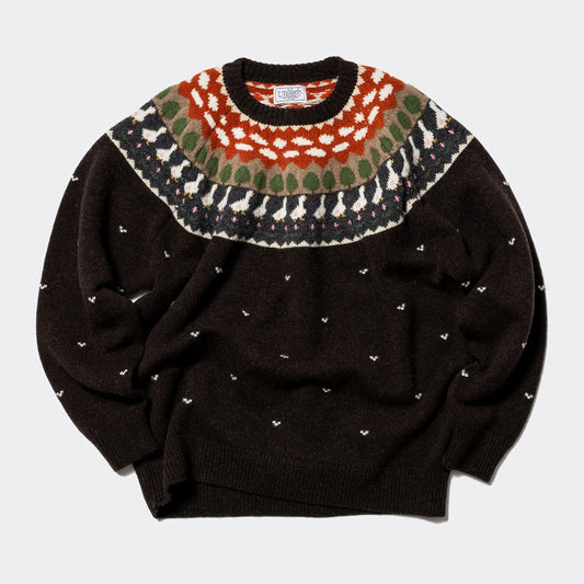 Unlikely Fair Isle "Duck"