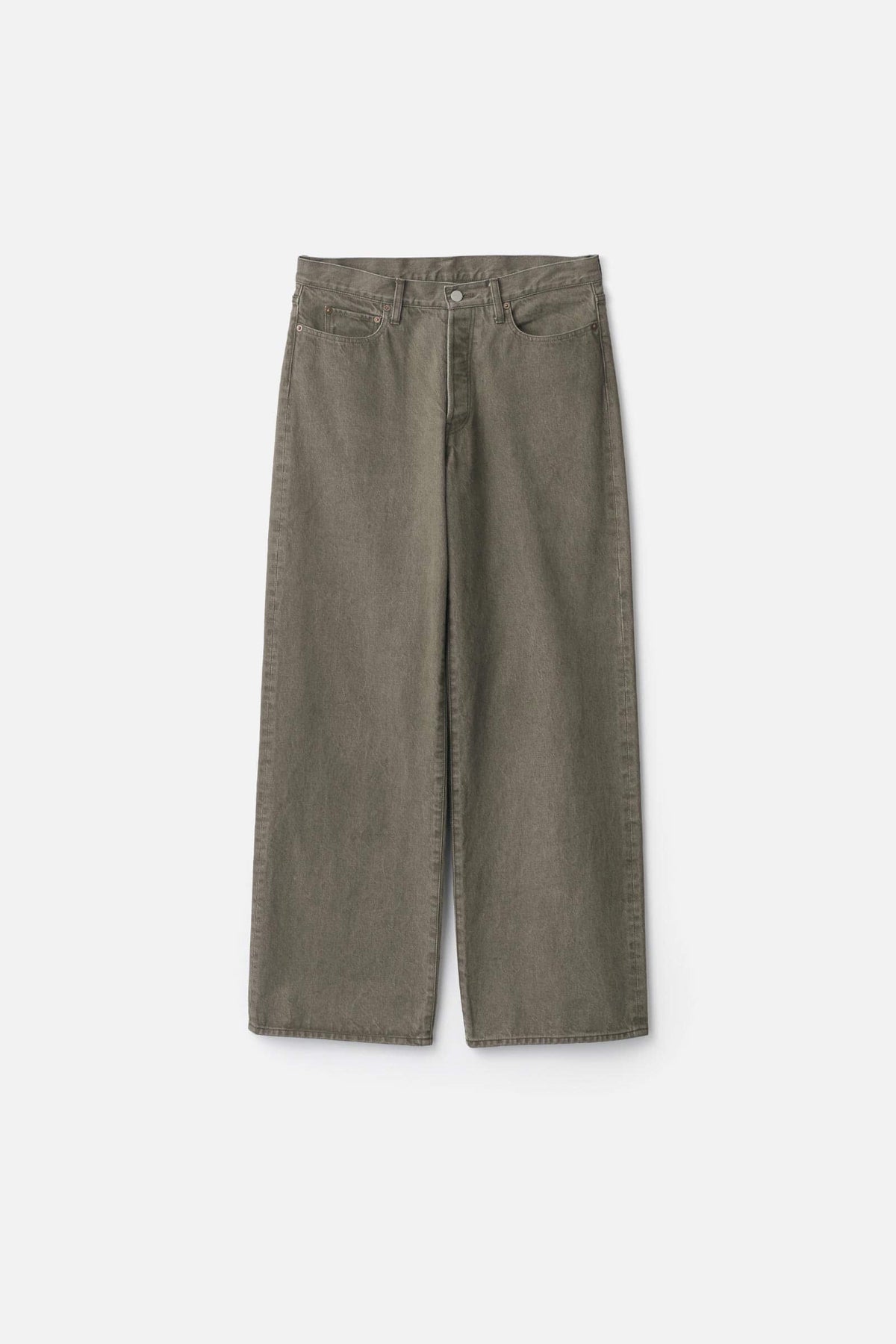 ssstein Loose Color Denim Pants