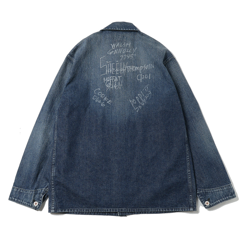 HERILL NAVY Denim Chore Jacket