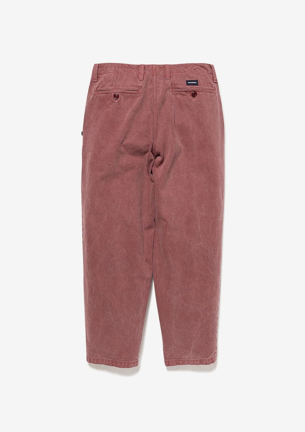 DESCENDANT DC-6 TWILL TROUSERS PIGMENT DYE