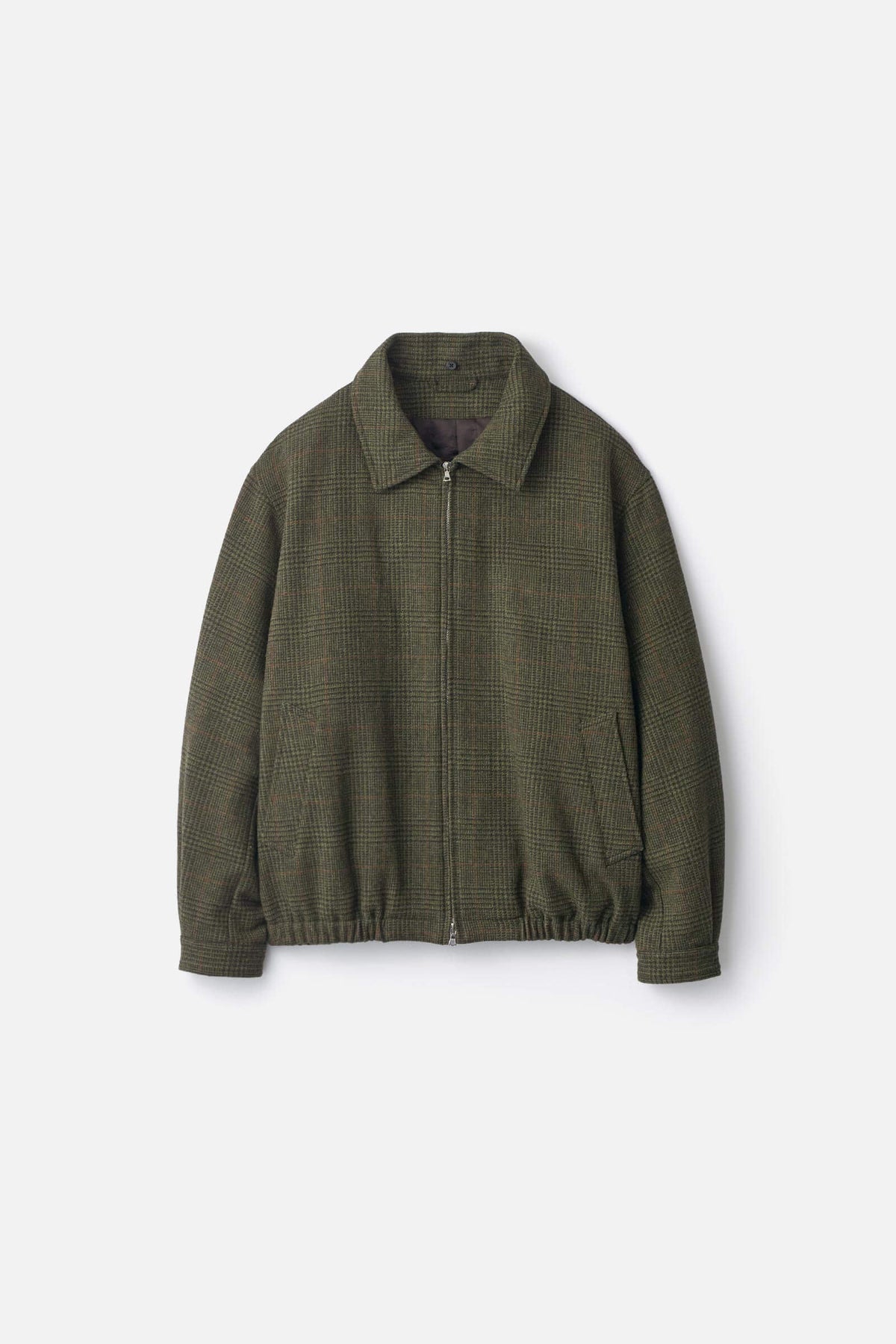 ssstein Detachable Collar British Tweed Jacket