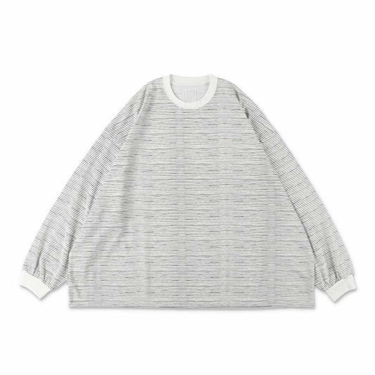 S.F.C (STRIPES FOR CREATIVE) SUPER BIG LS TEE (SIDE STRIPE TECH)