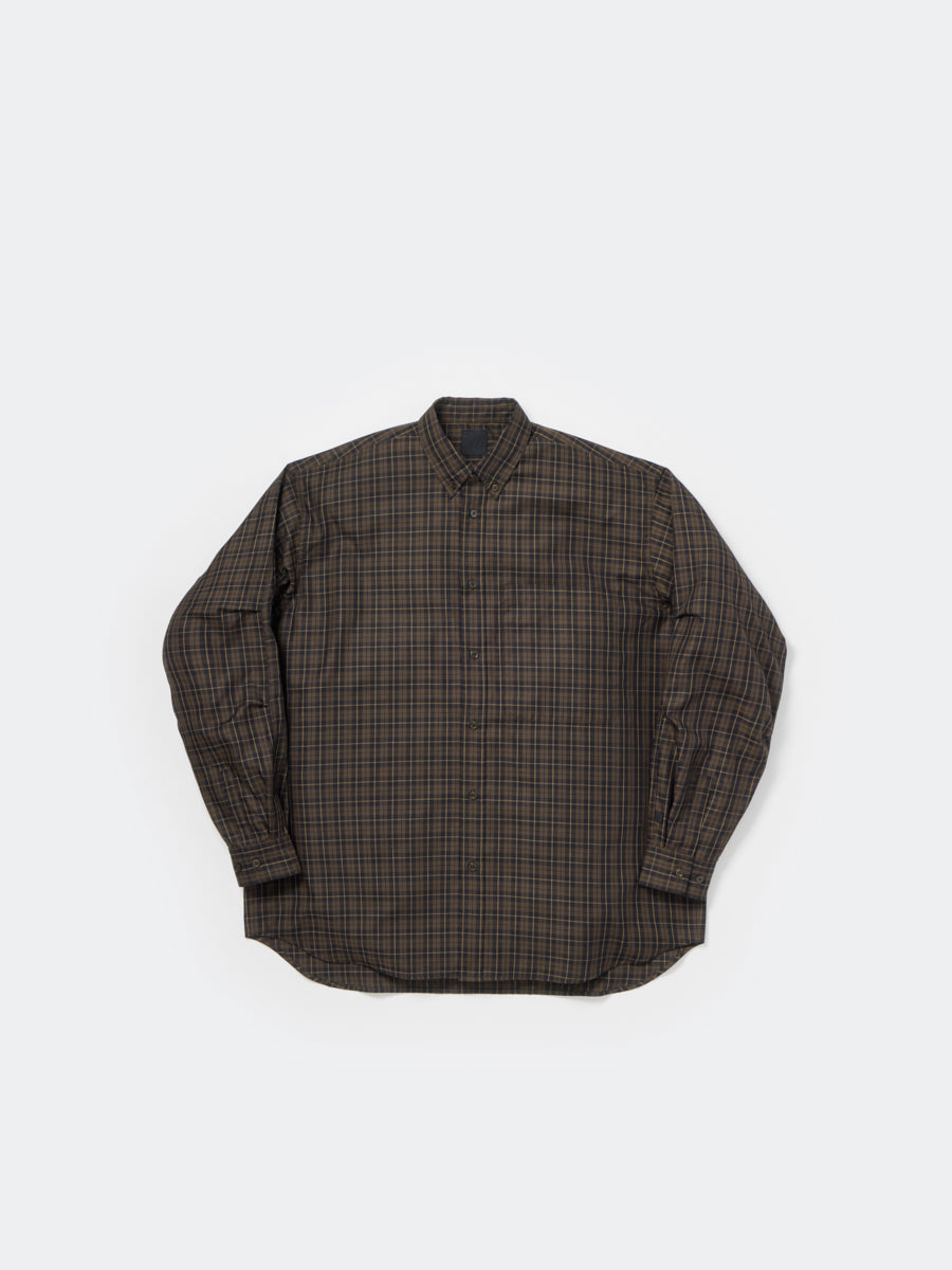 DAIWA PIER39 TECH BUTTON DOWN SHIRT L/S PLAIDS