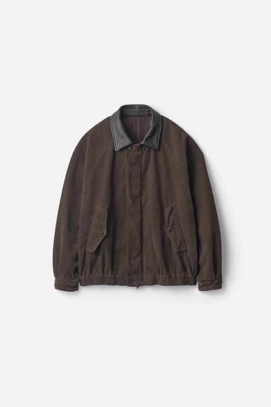 ssstein Vintage Corduroy Zip Jacket