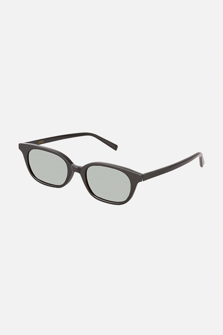 A.D.S.R. SUNGLASSES CALIBRE Shiny Black Lt.Green