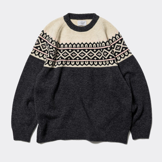 Unlikely Fair Isle "Snow Flake"
