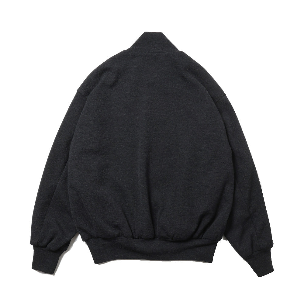 COMOLI Wool Knit Track Jacket