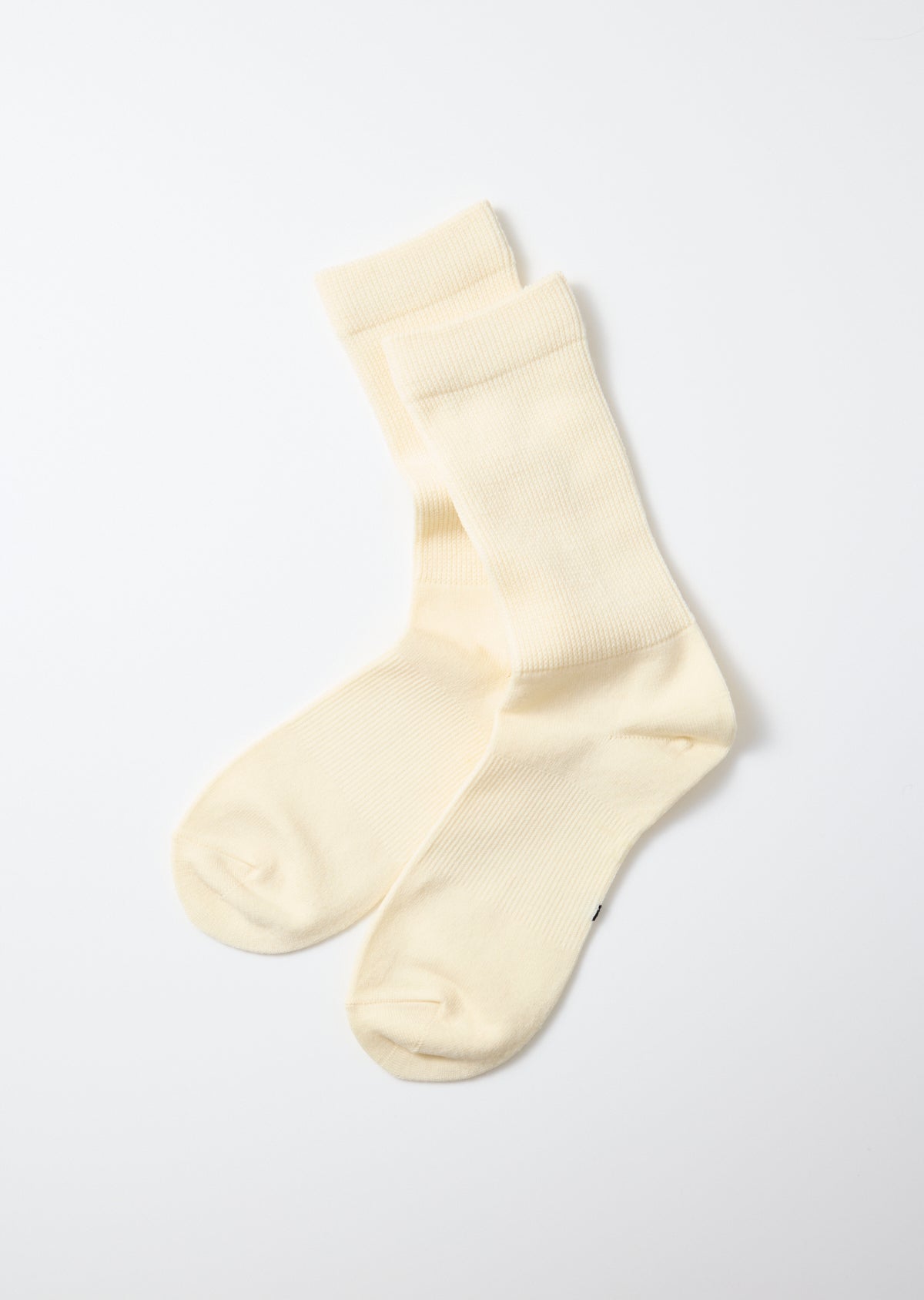 RoToTo MERINO RELAXED RIB CREW SOCKS