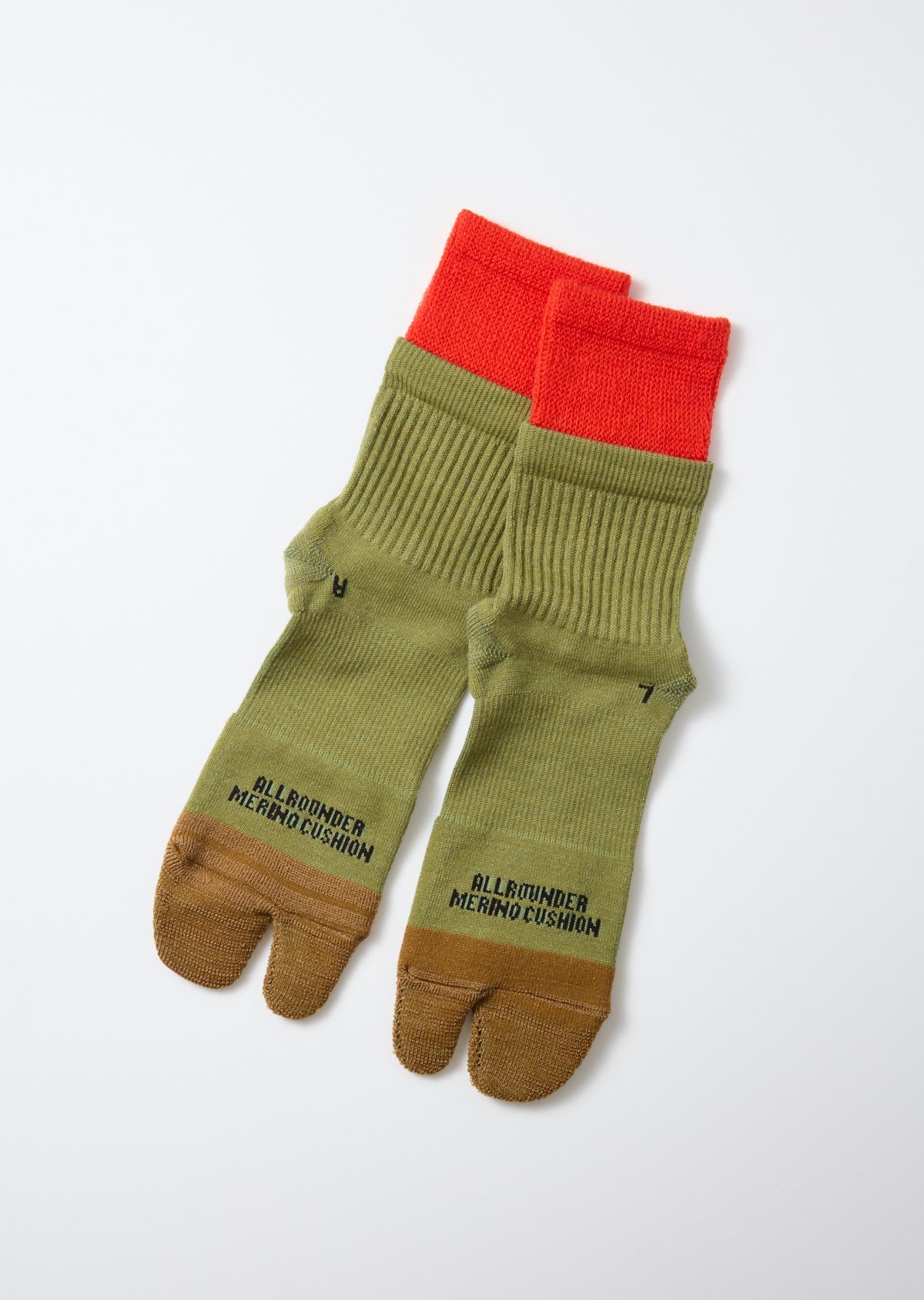 RoToTo ALLROUNDER MERINO CUSHION TABI "DOUBLE LAYER"