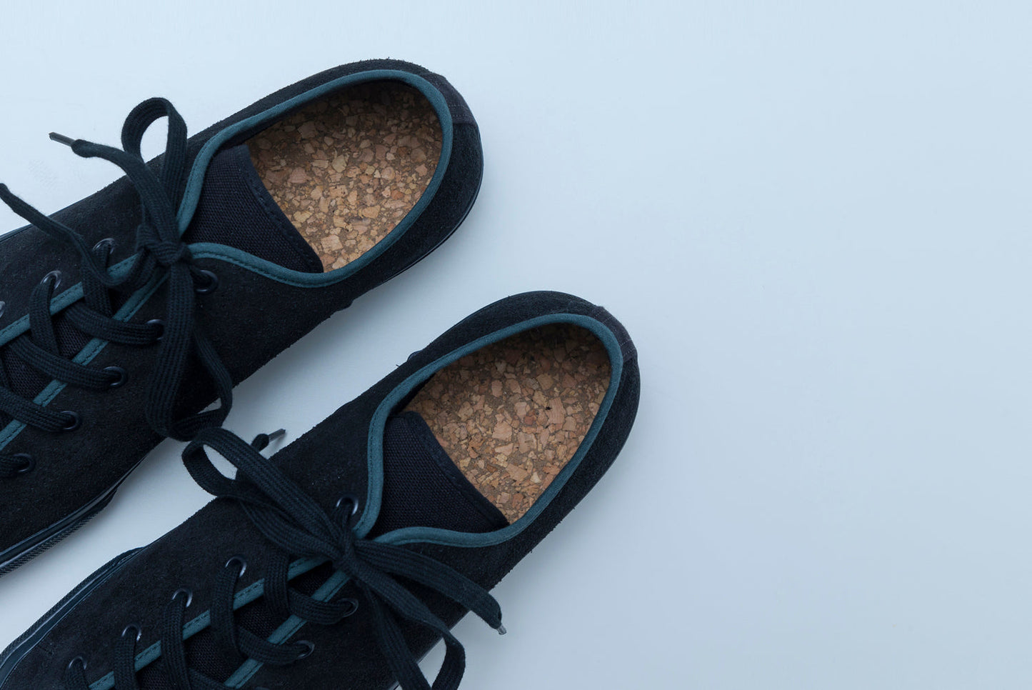 DOEK SHOE INDUSTRIES COURT - BLACK TEAL