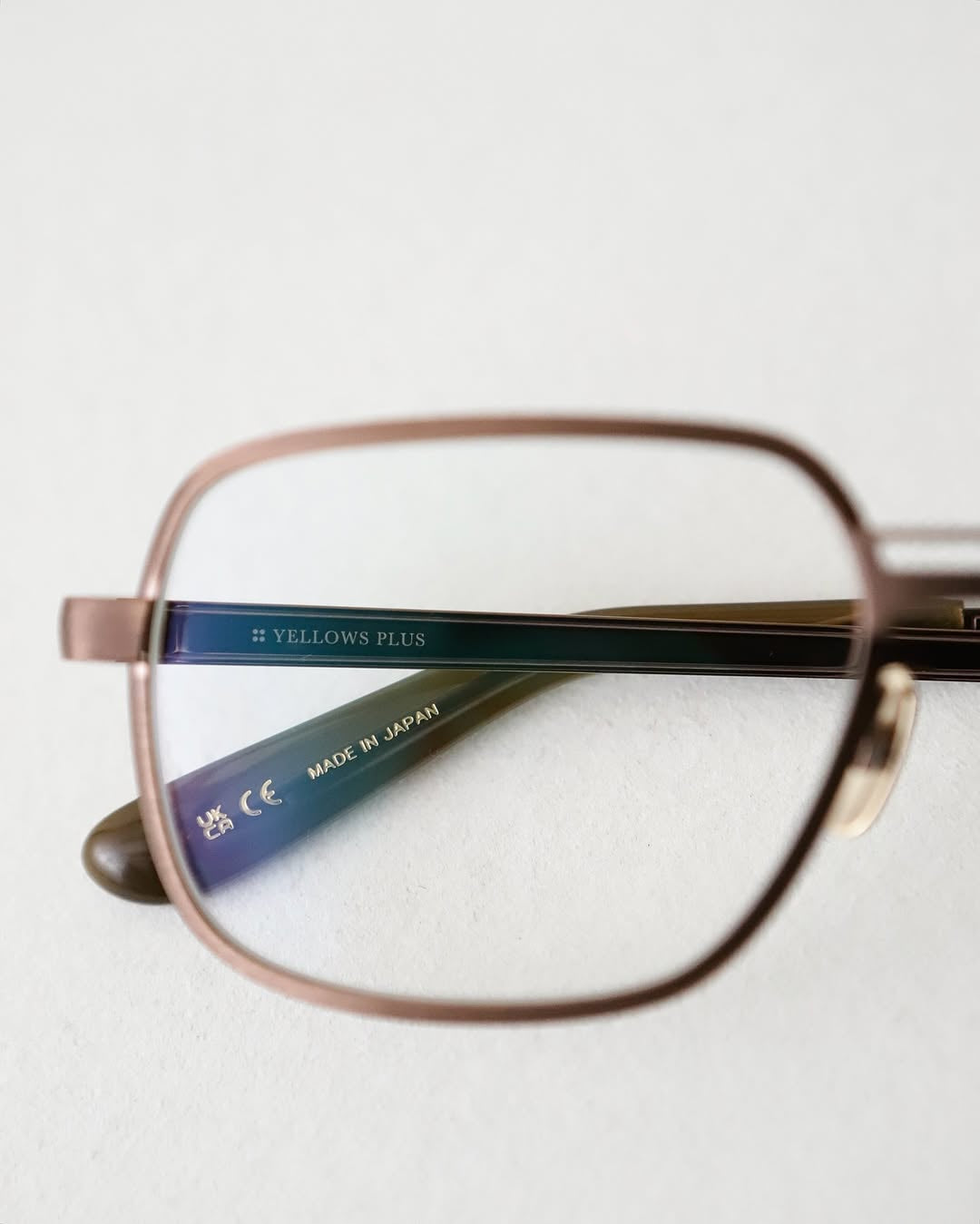 YELLOWS PLUS BARRIS EYEGLASS FRAME Dark Cooper