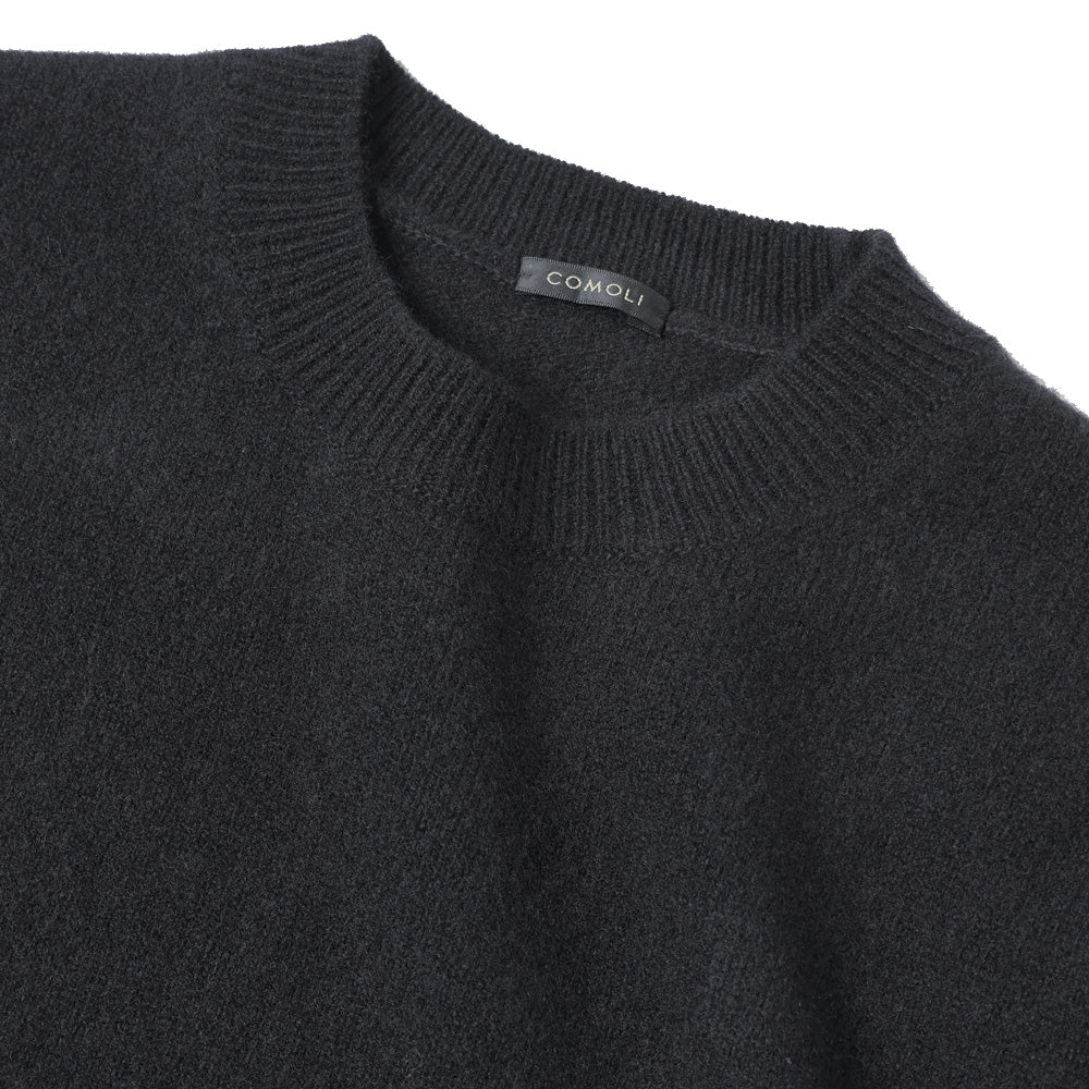 COMOLI Lambswool Crew Neck Knit