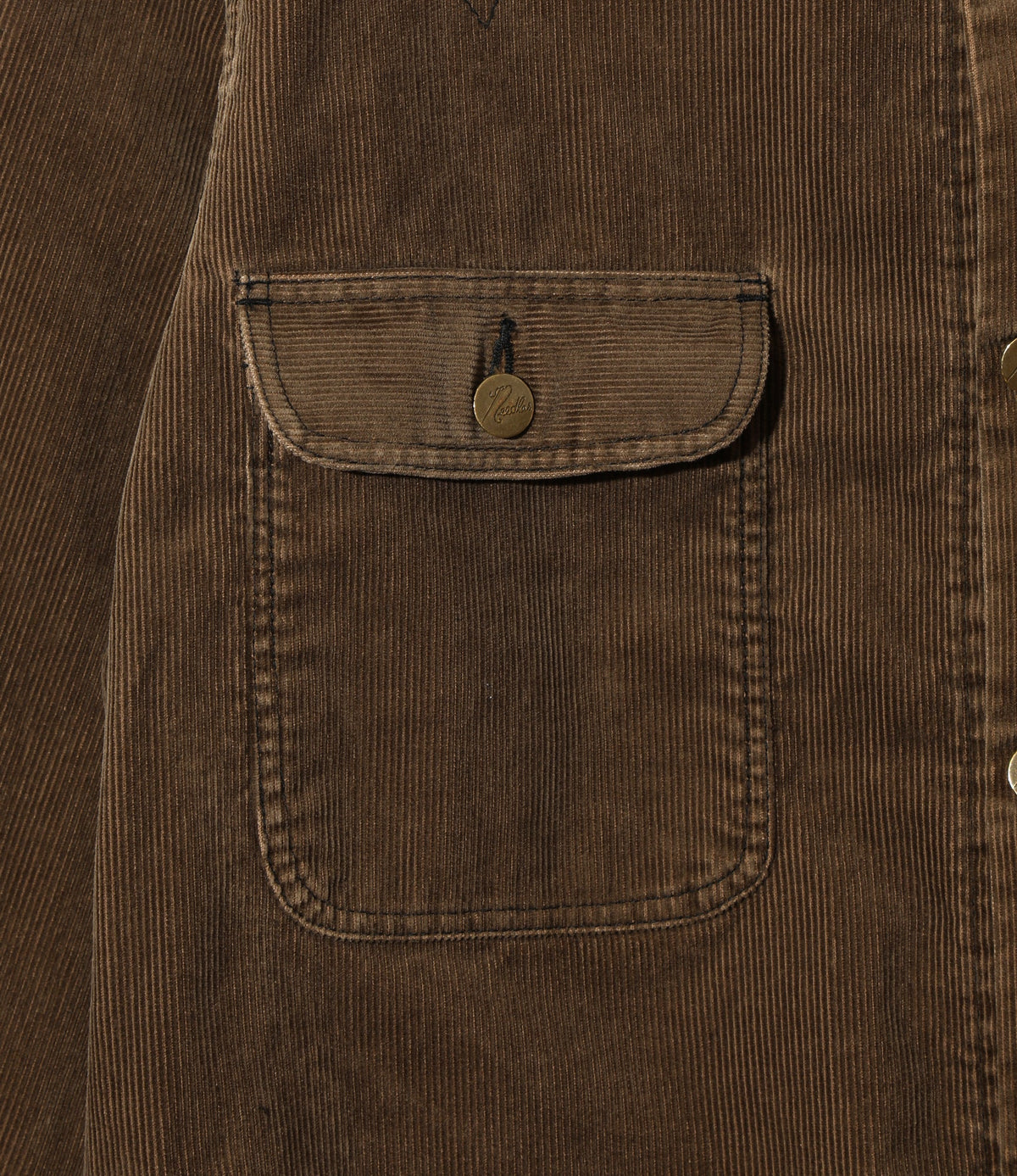 Needles Papillon Emb. Jean Jacket - 14W Corduroy