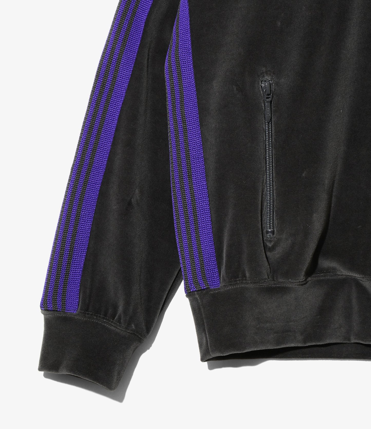 Needles Rib Collar Track Jacket - C/PE Velour