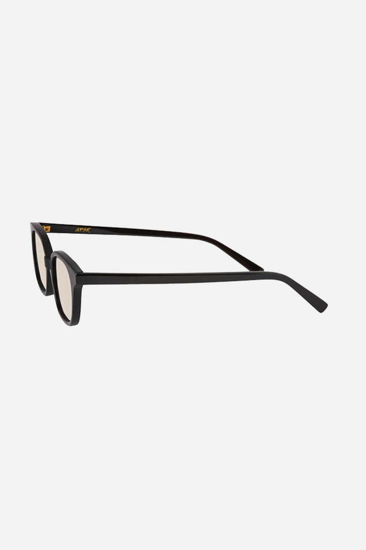 A.D.S.R. SUNGLASSES CALIBRE Shiny Black Lt.Brown