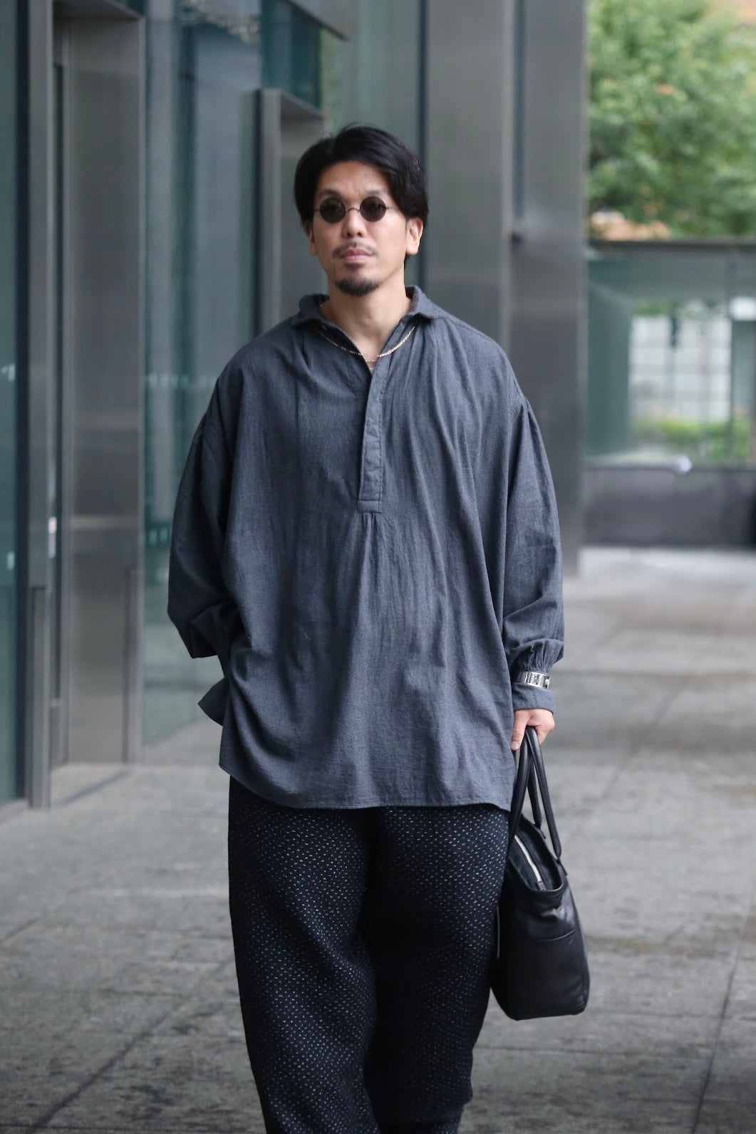 Porter Classic NEW SASHIKO PEACE PANTS