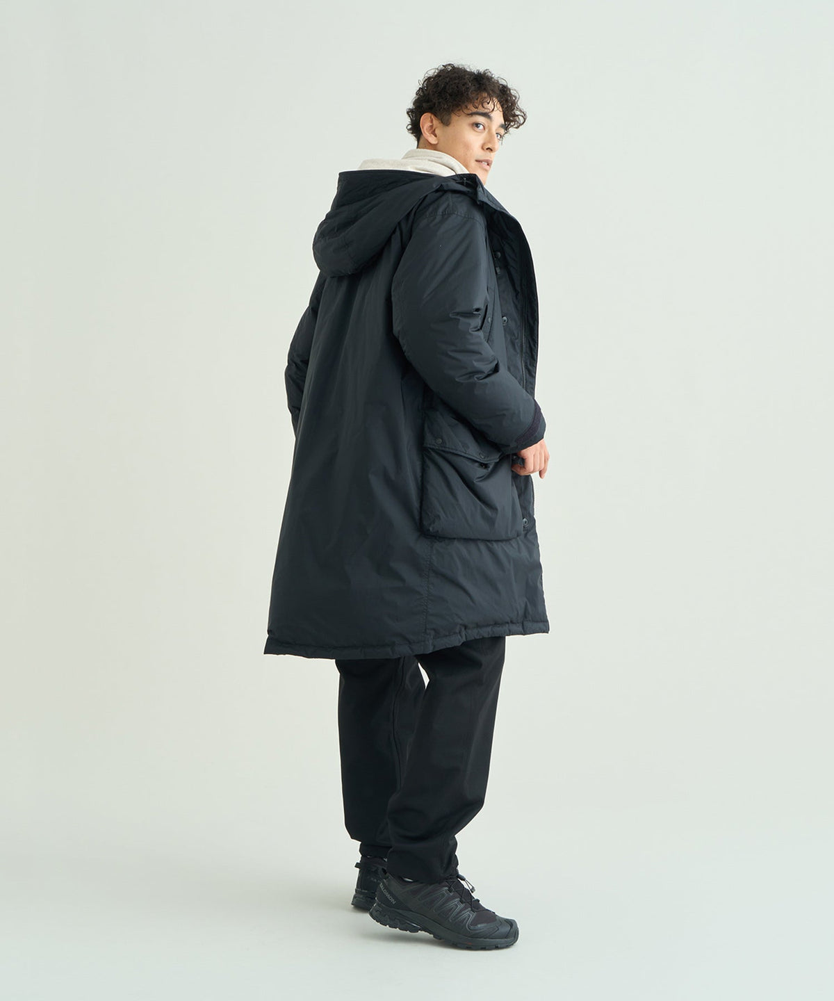 NANGA AURORA TEX DOWN FIELD HALF COAT