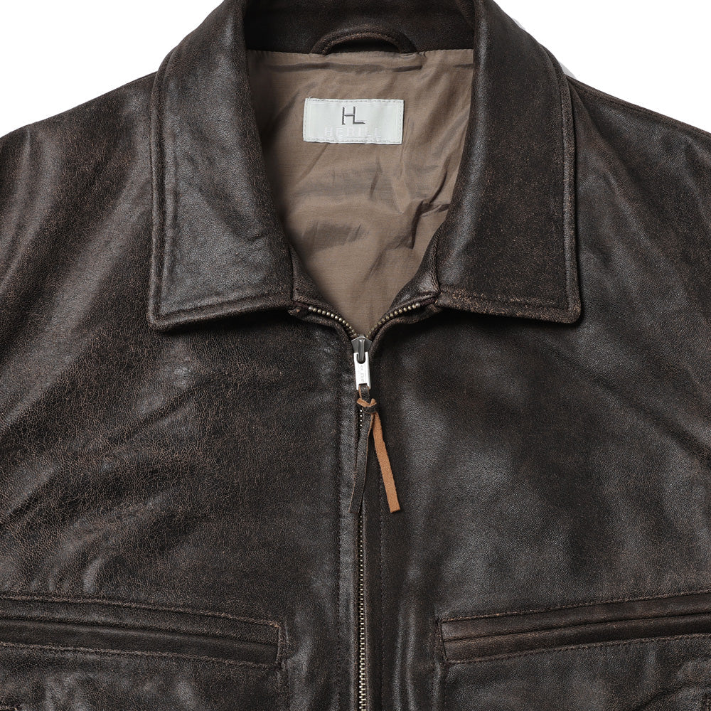 HERILL Sheep Leather Sports Jacket
