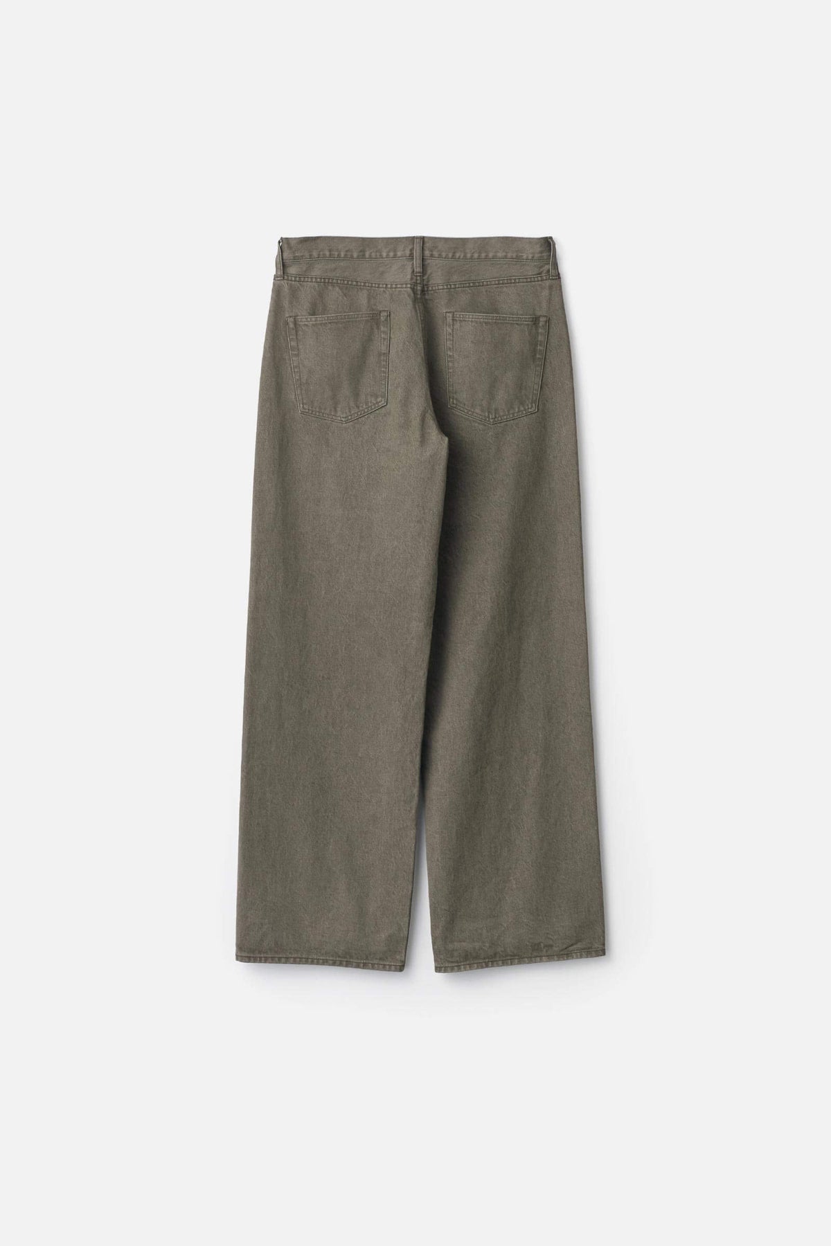 ssstein Loose Color Denim Pants
