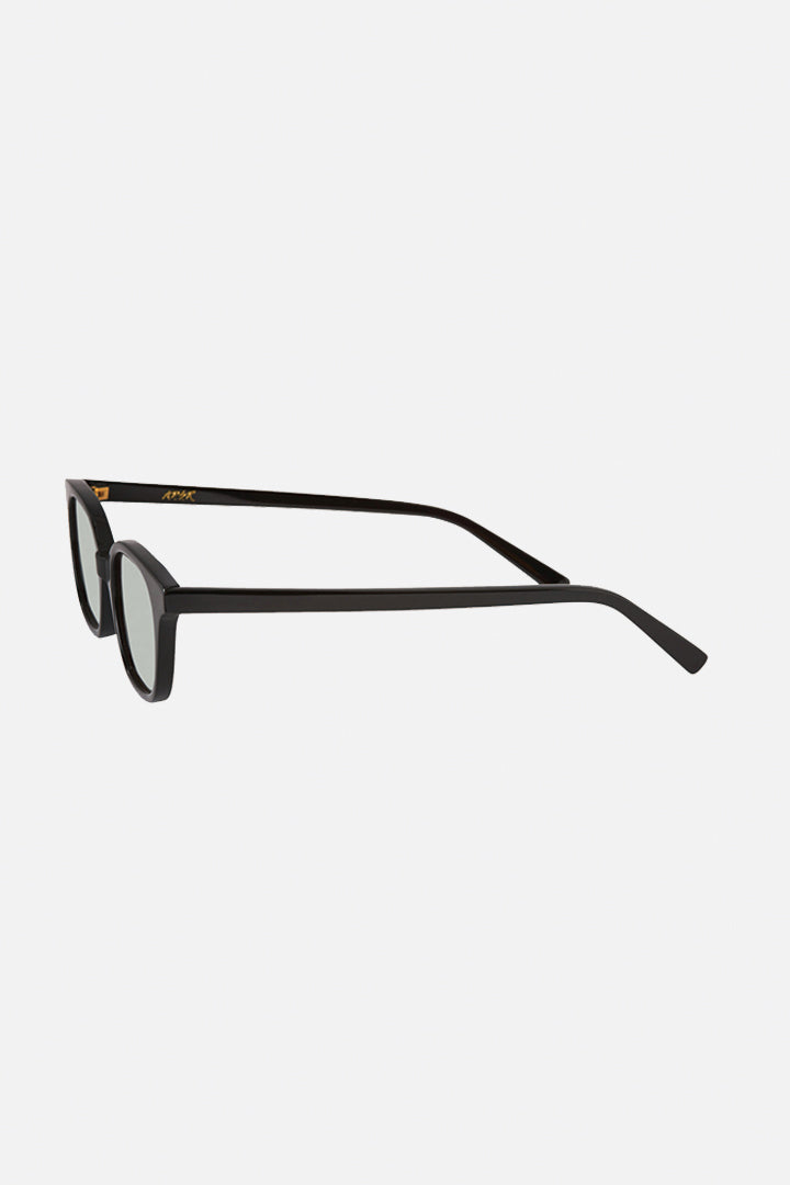 A.D.S.R. SUNGLASSES CALIBRE Shiny Black Lt.Green