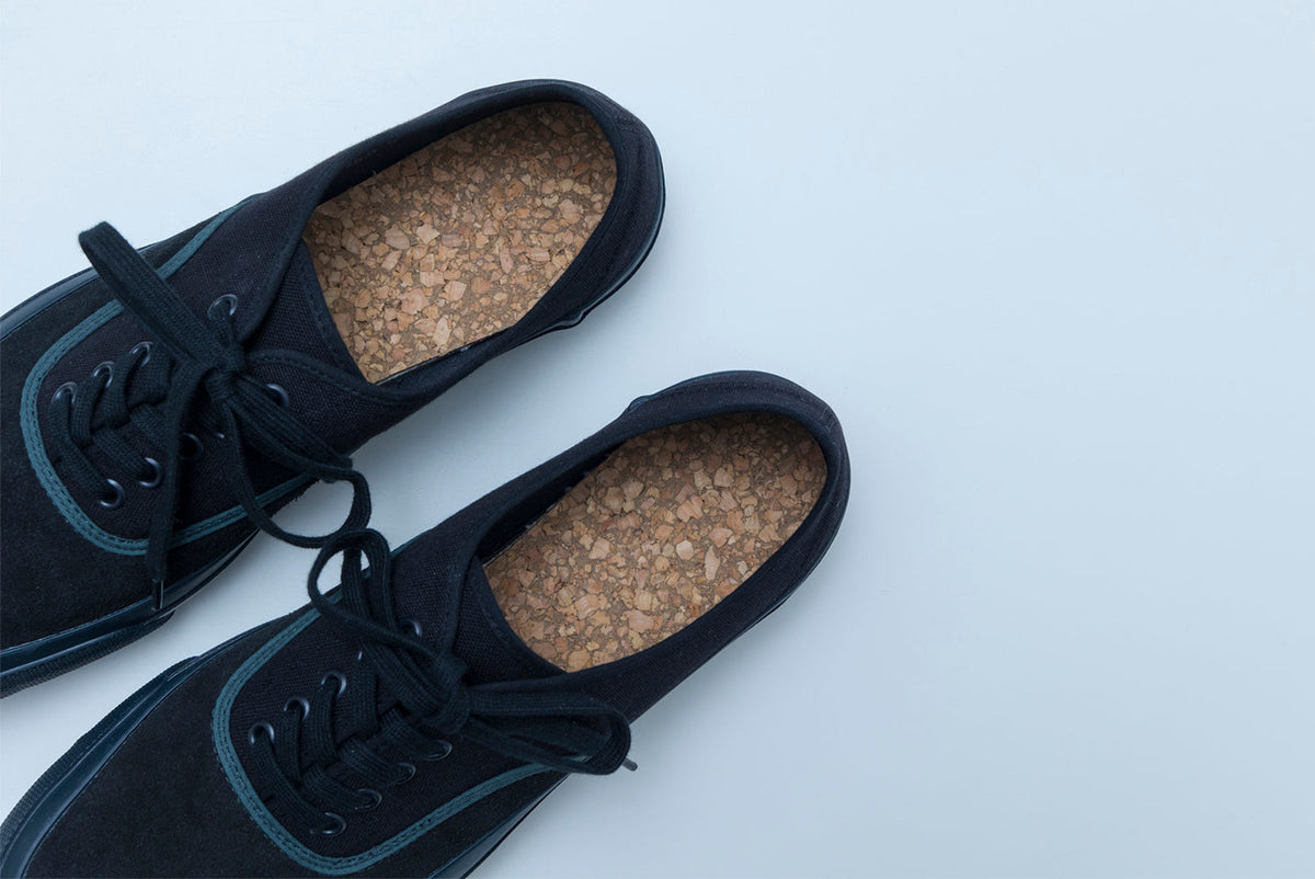 DOEK SHOE INDUSTRIES OXFORD - BLACK TEAL