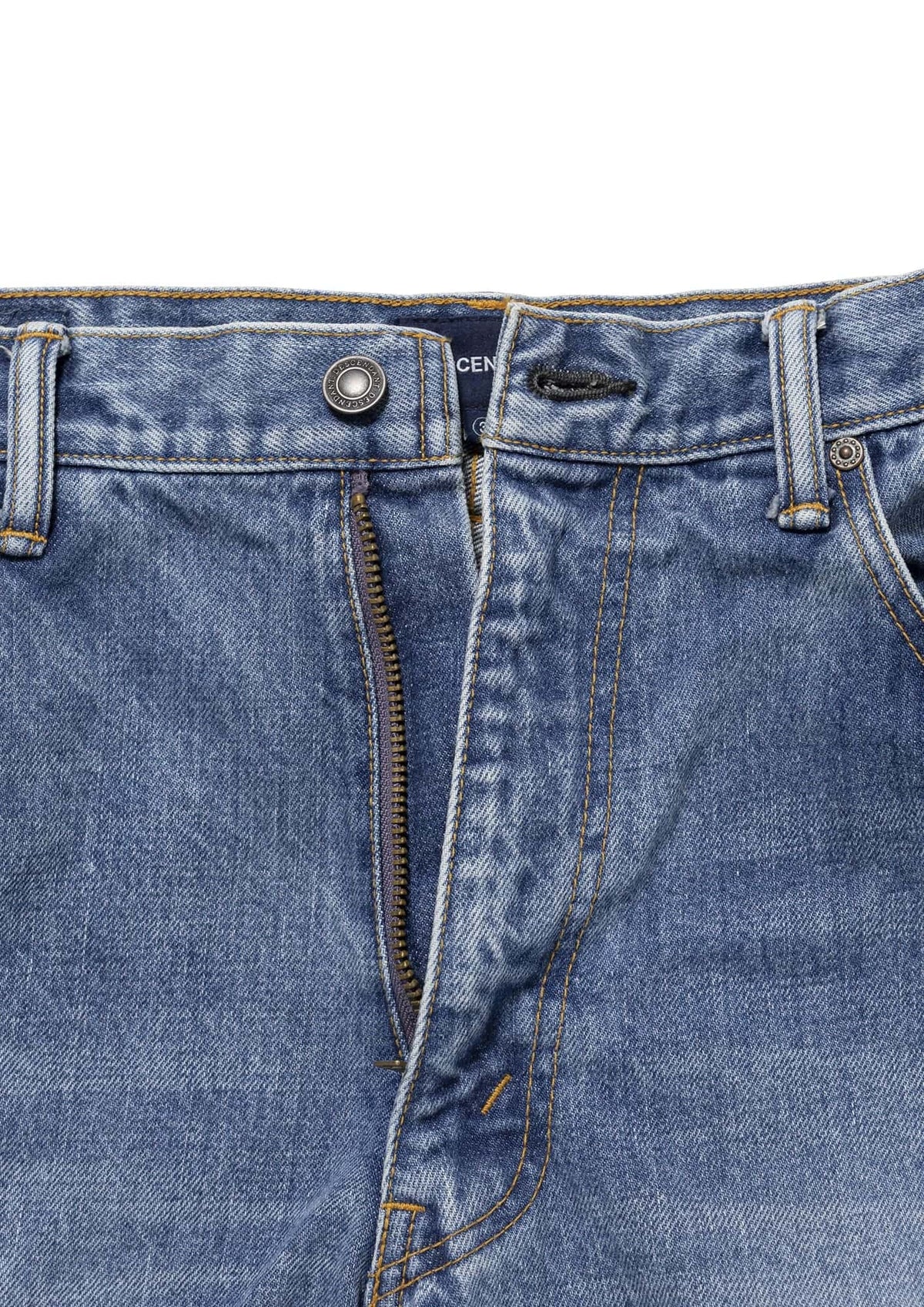 DESCENDANT 1995 DENIM TROUSERS BAGGY HARD WASH