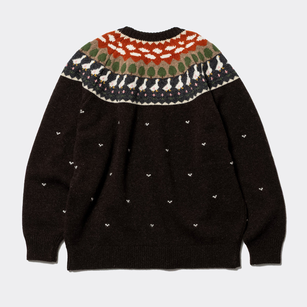 Unlikely Fair Isle "Duck"