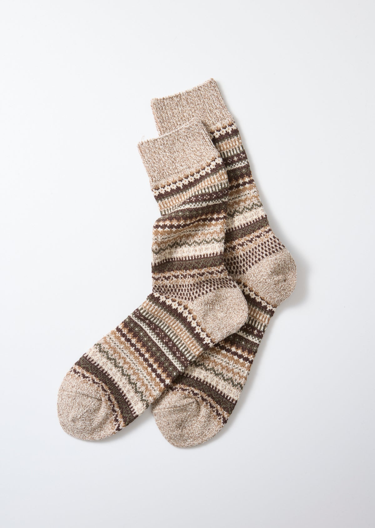 RoToTo NORDIC PATTERN SOCKS